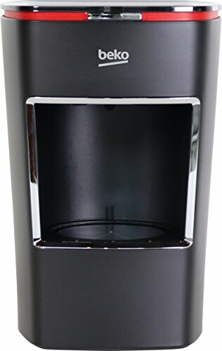 Beko coffee maker with sleek black design