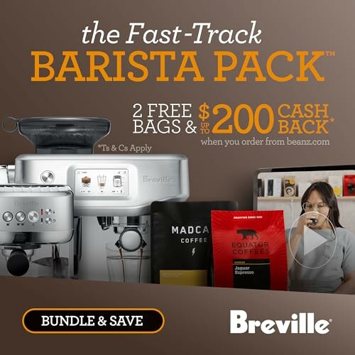 Breville coffee machine promotion with cash back offer